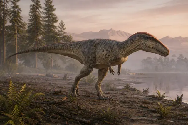 Monolophosaurus · scientific reconstruction