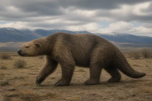 Mylodon · scientific reconstruction