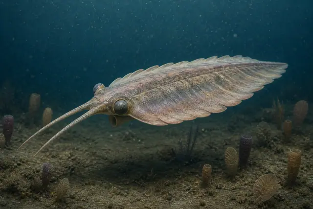 Nectocaris · scientific reconstruction