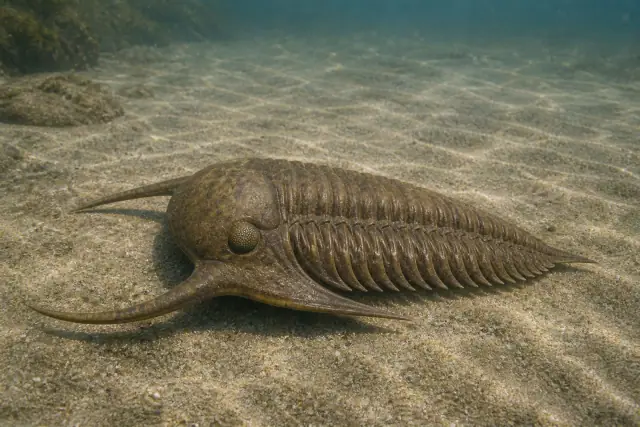 Olenellus thompsoni · scientific reconstruction