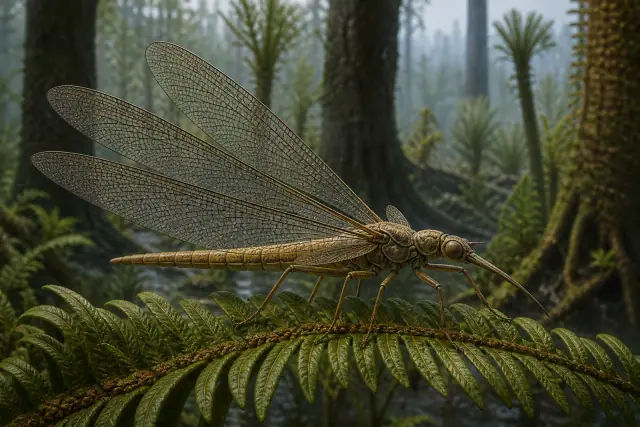 Palaeodictyoptera · scientific reconstruction