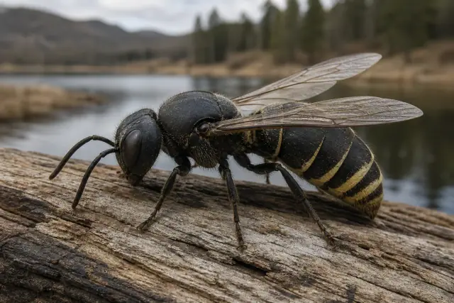 Florissant Fossil Wasp · scientific reconstruction