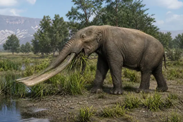 Platybelodon · scientific reconstruction