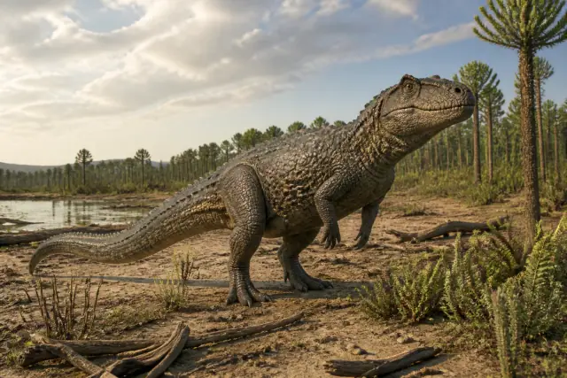 Postosuchus · scientific reconstruction