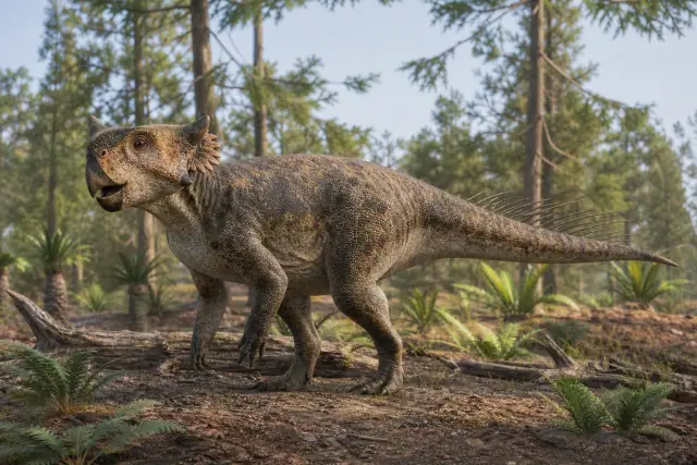Psittacosaurus · scientific reconstruction