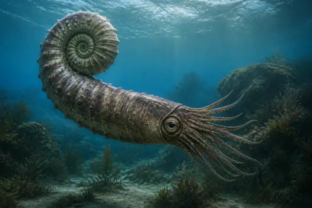 Scaphites · scientific reconstruction