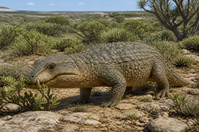 Simosuchus · scientific reconstruction