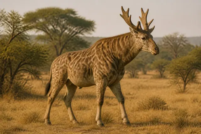 Sivatherium · scientific reconstruction