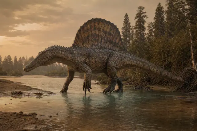 Spinosaurus (Spinosaurus aegyptiacus) · scientific reconstruction