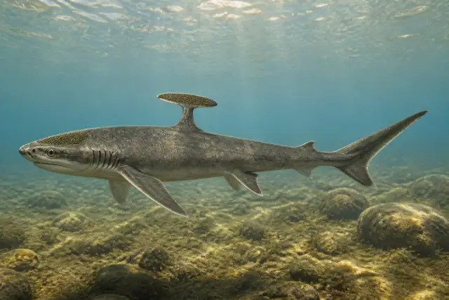 Stethacanthus · reconstitution scientifique