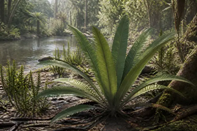 Taeniopteris · scientific reconstruction