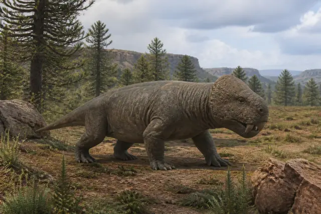 Tapinocephalus · scientific reconstruction