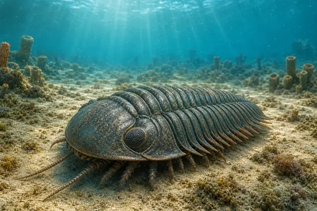 Trilobites scientific reconstruction