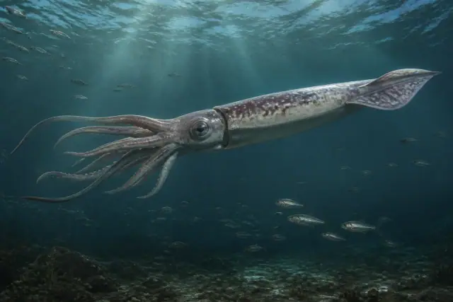 Tusoteuthis · scientific reconstruction