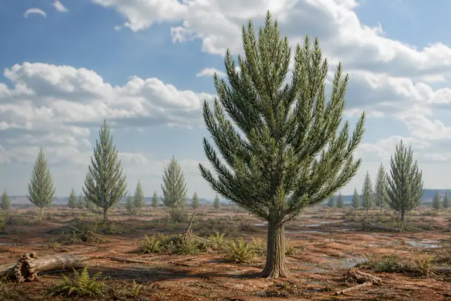 Walchia (plante) · reconstitution scientifique